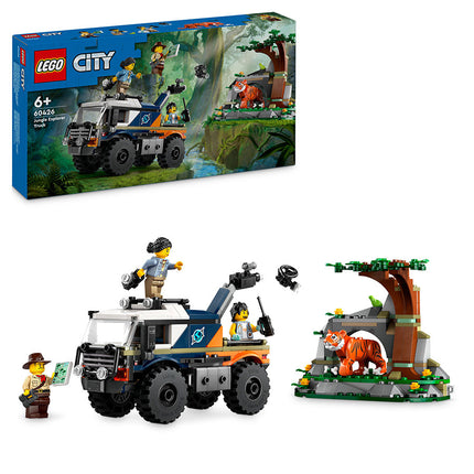 LEGO® City Jungle Explorer Off-Road Truck & Toy Tiger 60426