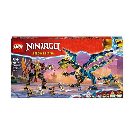 LEGO® NINJAGO® Elemental Dragon vs. The Empress Mech Building Toy Set 71796