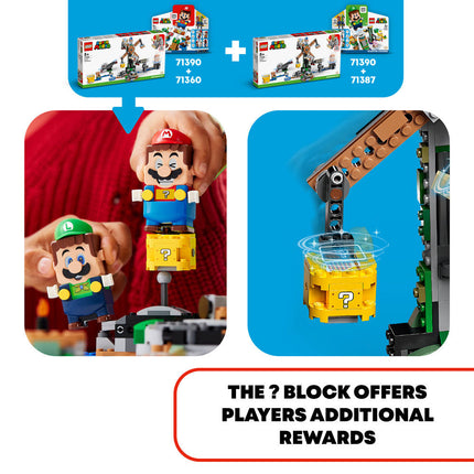 LEGO® SUPER MARIO Reznor Knockdown Expansion Set 71390