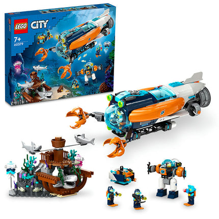 LEGO® City Deep-Sea Explorer Submarine Building Toy Set 60379