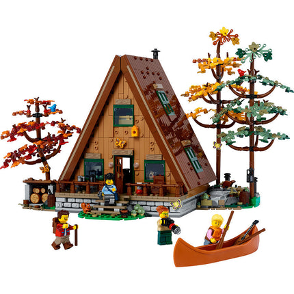 LEGO® Ideas A-Frame Cabin Building Kit for Adults 21338