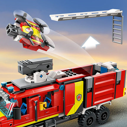 LEGO® City Fire Command Unit Building Toy Set 60374