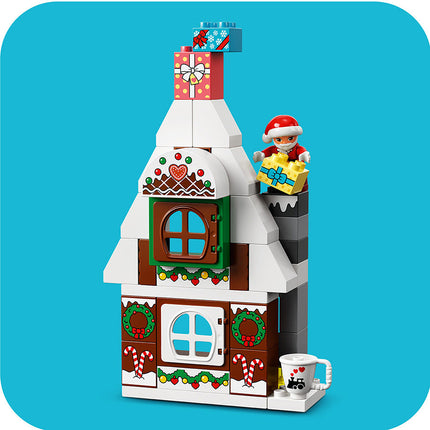 LEGO® DUPLO® Santa's Gingerbread House Building Toy 10976