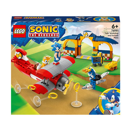 LEGO® Sonic the Hedgehog™ Tails’ Workshop and Tornado Plane 76991