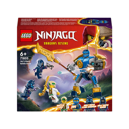 LEGO® NINJAGO® Jay’s Mech Battle Pack Action Figure Toy 71805