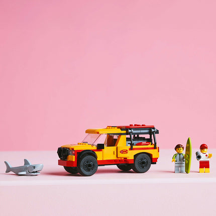 LEGO® City Lifeguard Beach Rescue Truck & Shark Toys 60453