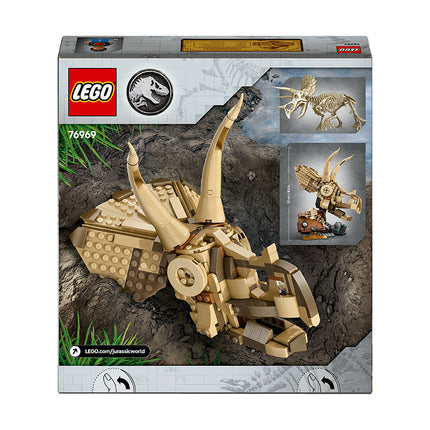 LEGO® Jurassic World Dinosaur Fossils: Triceratops Skull 76969