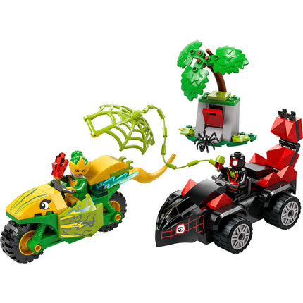 LEGO® Marvel Spidey and his Amazing Friends Spin and Electro Dinosaur Vehicle Chase 11198