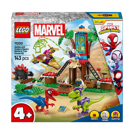 LEGO® Marvel Spidey And His Amazing Friends Spidey and Gobby’s Raptor Battle at Tree House HQ 11200