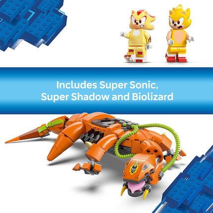 LEGO® Sonic the Hedgehog™ Super Shadow vs. Biolizard Gamer Gift Toy 77003