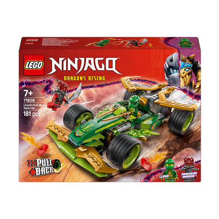 LEGO® NINJAGO® Lloyd’s Pull-Back Race Car Toy, Ninja Set 71828