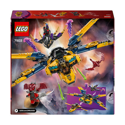 LEGO® NINJAGO® Ras and Arin’s Super Storm Jet Ninja Toy 71833