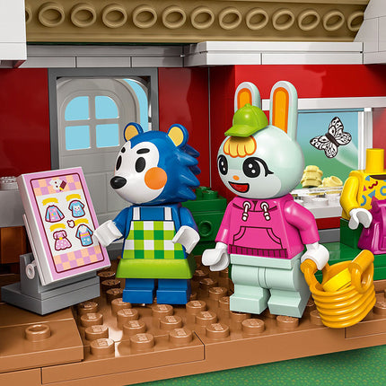 LEGO® Animal Crossing™ Able Sisters Clothing Shop Role-Play Building Kit 77055