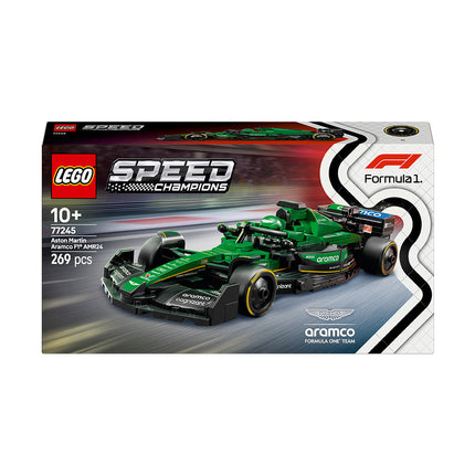 LEGO® Speed Champions Aston Martin Aramco F1® AMR24 Race Car Vehicle Set 77245