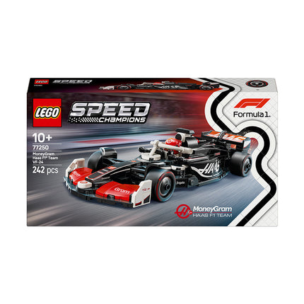 LEGO® Speed Champions MoneyGram Haas F1® Team VF-24 Race Car Toy Vehicle 77250