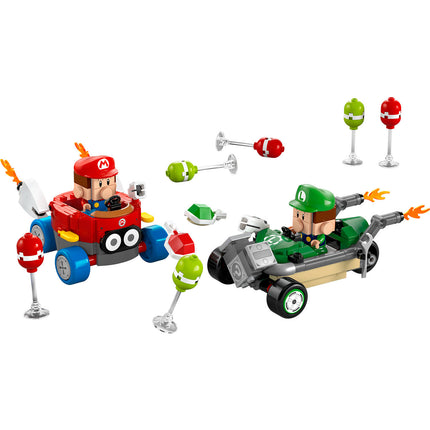 LEGO® Super Mario™: Mario Kart™ – Baby Mario vs. Baby Luigi Toy 72034