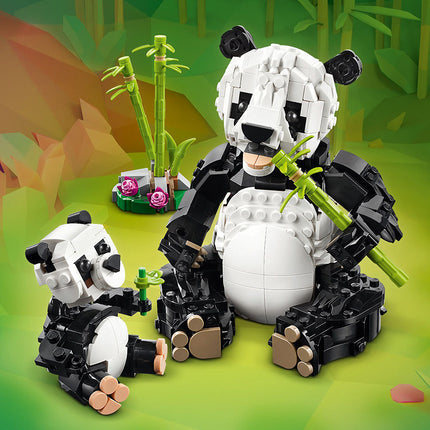 LEGO® Creator 3in1 Wild Animals: Panda Family Toy Set 31165