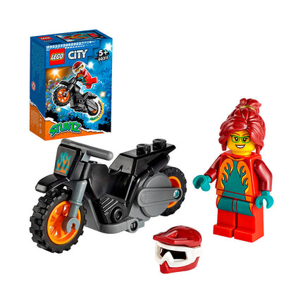 LEGO® City Fire Stunt Bike Building Kit 60311