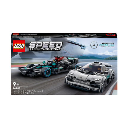 LEGO® Speed Champions Mercedes-AMG F1 W12 E Performance & Mercedes-AMG Project One 76909