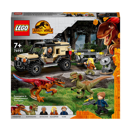 LEGO® Jurassic World Pyroraptor & Dilophosaurus Transport 76951