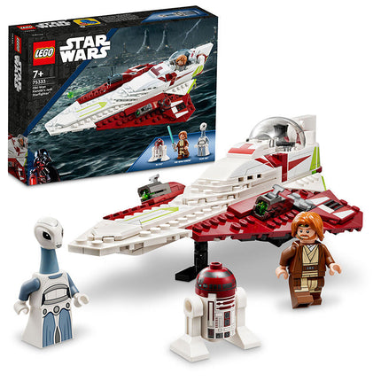 LEGO® Star Wars™ Obi-Wan Kenobi’s Jedi Starfighter™ Building Kit 75333