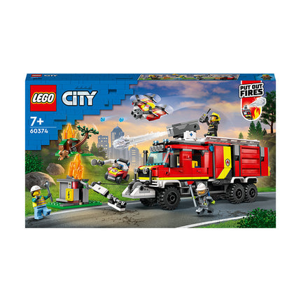 LEGO® City Fire Command Unit Building Toy Set 60374