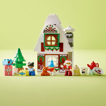 LEGO® DUPLO® Santa's Gingerbread House Building Toy 10976