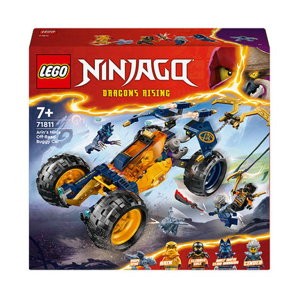 LEGO® NINJAGO® Arin’s Ninja Off-Road Buggy Car Toy Set 71811