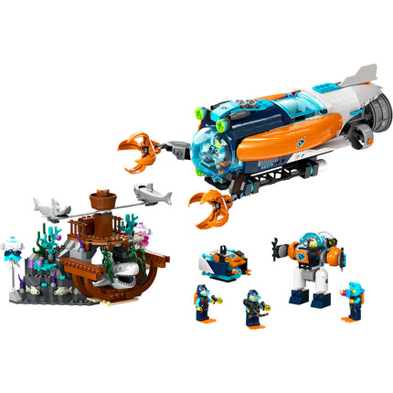 LEGO® City Deep-Sea Explorer Submarine Building Toy Set 60379