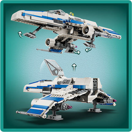 LEGO® Star Wars™ New Republic E-Wing™ vs. Shin Hati’s Starfighter™ 75364