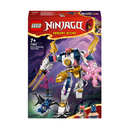 LEGO® NINJAGO® Sora’s Elemental Tech Mech Toy 71807