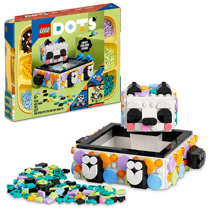 LEGO® DOTS Cute Panda Tray DIY Craft Kit 41959