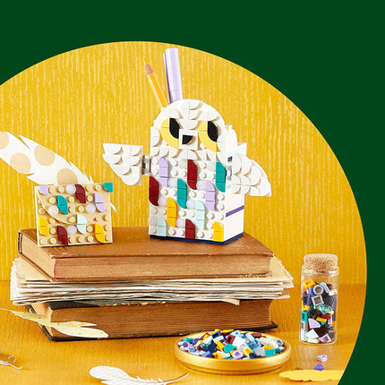 LEGO® DOTS Hedwig™ Pencil Holder 41809 DIY Craft Kit 41809