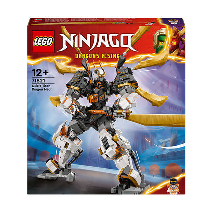 LEGO® NINJAGO® Cole’s Titan Dragon Mech Adventure Toy 71821