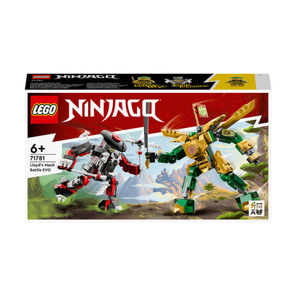 LEGO® NINJAGO® Lloyd’s Mech Battle EVO Building Toy Set 71781