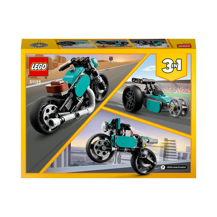 LEGO® Creator Vintage Motorcycle Building Toy Set 31135