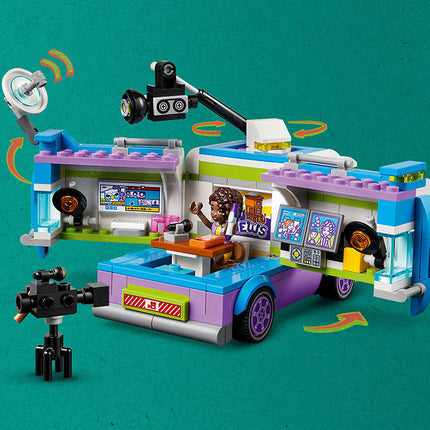 LEGO® Friends Newsroom Van Building Toy Set 41749