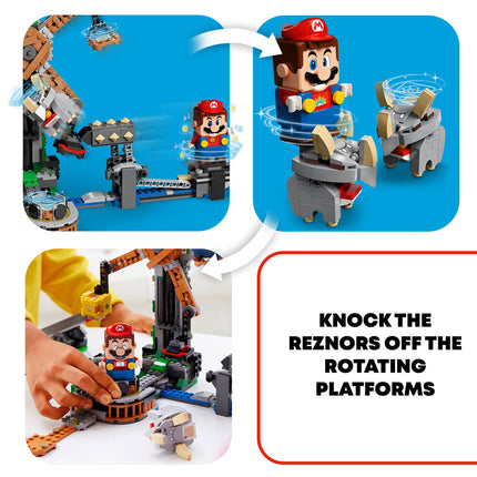 LEGO® SUPER MARIO Reznor Knockdown Expansion Set 71390