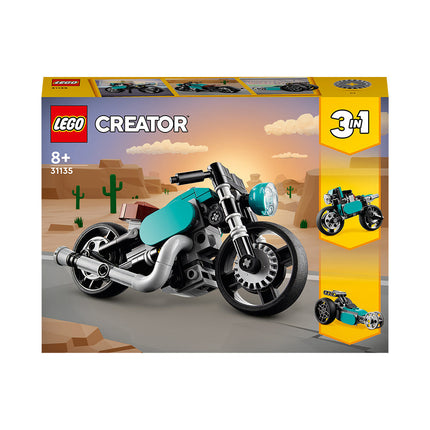 LEGO® Creator Vintage Motorcycle Building Toy Set 31135