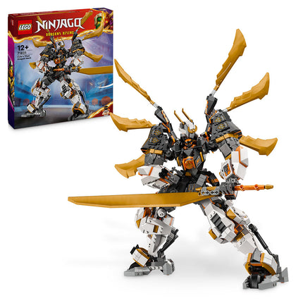 LEGO® NINJAGO® Cole’s Titan Dragon Mech Adventure Toy 71821