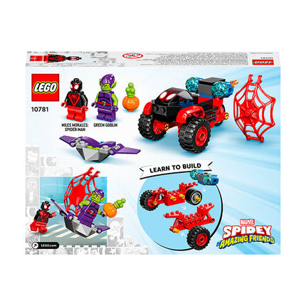 LEGO® Marvel Spidey And His Amazing Friends Miles Morales: Spider-Man’s Techno Trike 10781