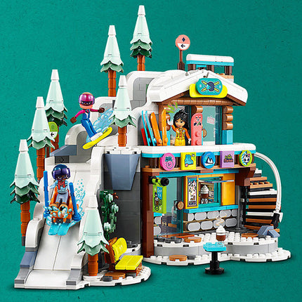 LEGO® Friends Holiday Ski Slope and Café Building Toy Set 41756