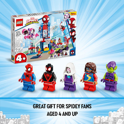 LEGO® Marvel Spidey And His Amazing Friends Spider-Man Webquarters Hangout 10784