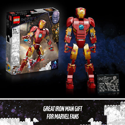 LEGO® Marvel Iron Man Figure Building Kit 76206