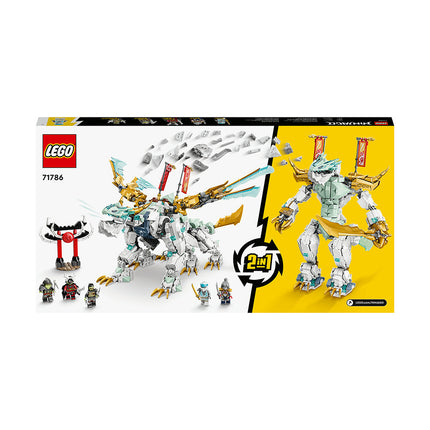 LEGO® NINJAGO® Zane’s Ice Dragon Creature Building Toy Set 71786