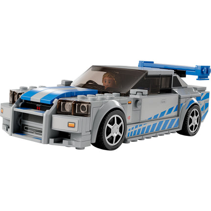 LEGO® Speed Champions 2 Fast 2 Furious Nissan Skyline GT-R (R34) Set 76917