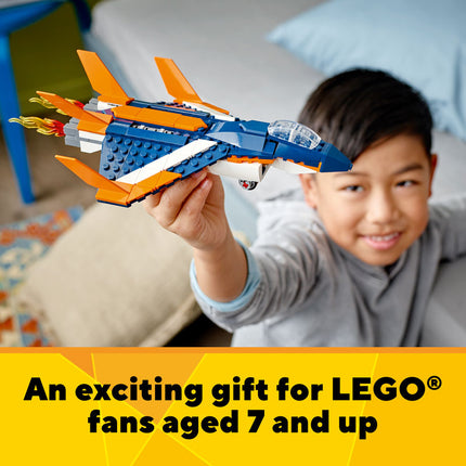 LEGO® Creator 3in1 Supersonic Jet Building Kit 31126