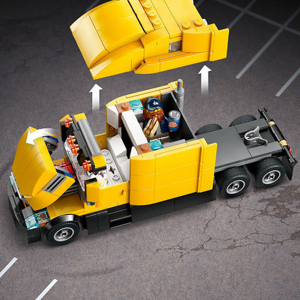 LEGO® City Yellow Delivery Truck Building Toy Set 60440