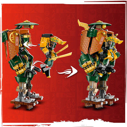 LEGO® NINJAGO® Lloyd and Arin’s Ninja Team Mechs Building Toy Set 71794