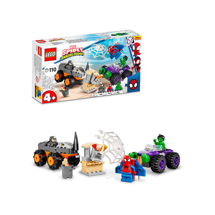 LEGO® Marvel Spidey And His Amazing Friends Hulk vs. Rhino Truck Showdown 10782